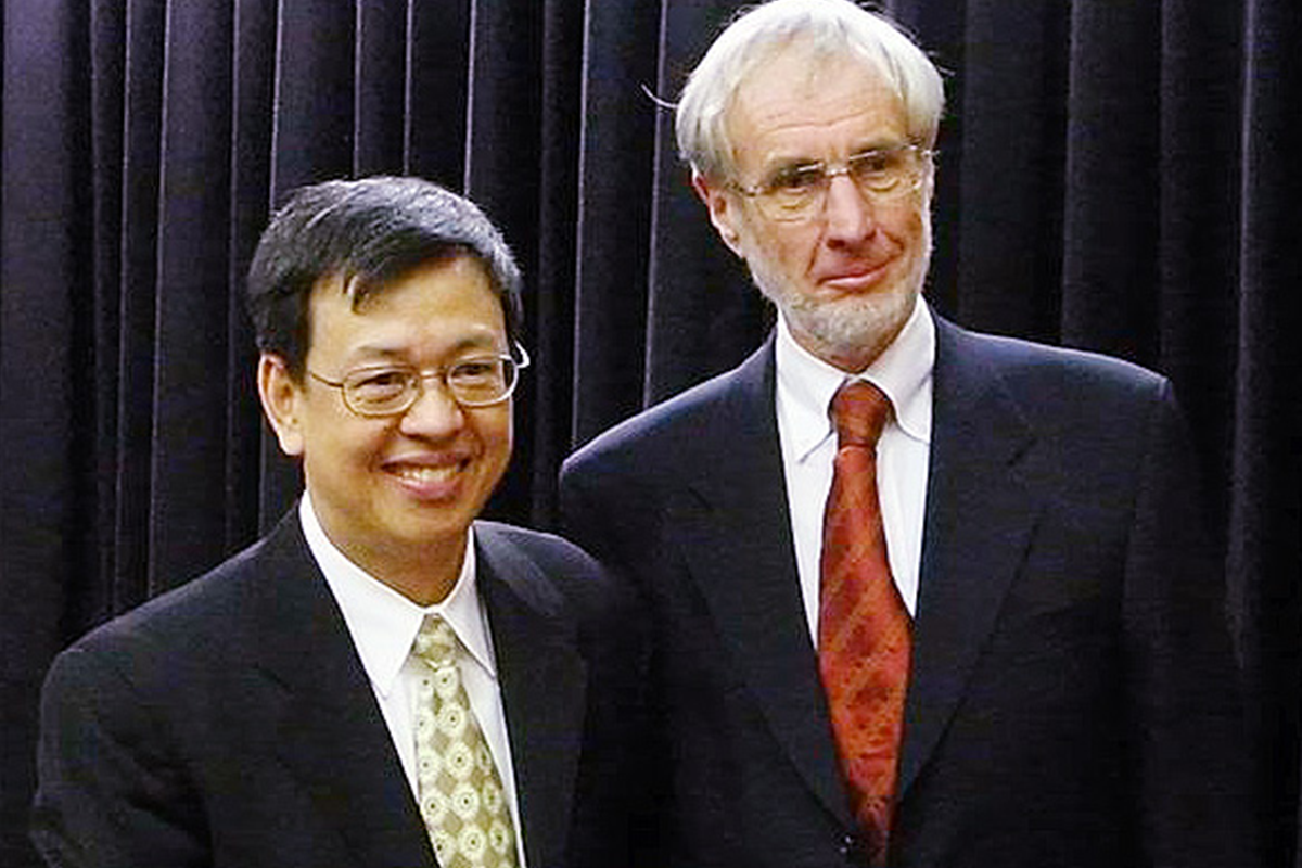 陳建仁博士榮獲美國哈佛大學邀請為今年的Cutter講座