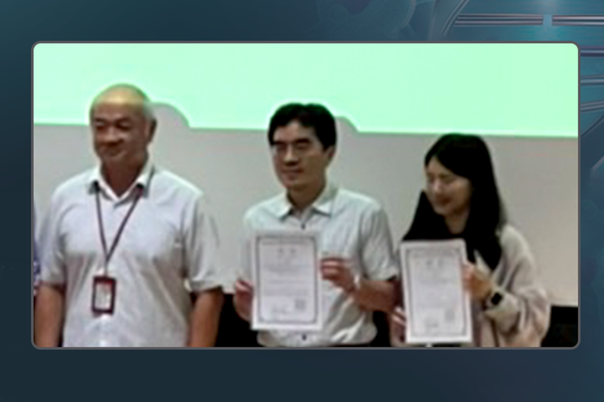 陳韻如老師實驗室張育仁博士獲得2024年台灣生化學會秋令營研討會-台灣默克口頭論文競賽獎佳作